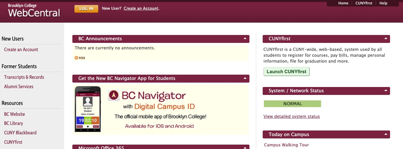What is WebCentral? BC Knowledge for Employees