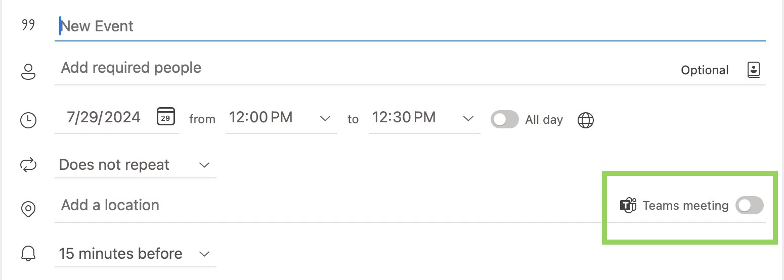 How to stop Outlook from automatically creating Teams meetings? – BC ...